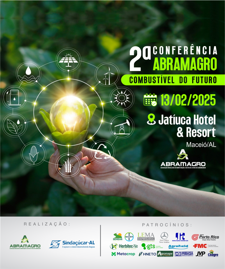 Você está visualizando atualmente 🌱🌾 2ª CONFERÊNCIA ABRAMAGRO – COMBUSTÍVEL DO FUTURO  🌾🌱