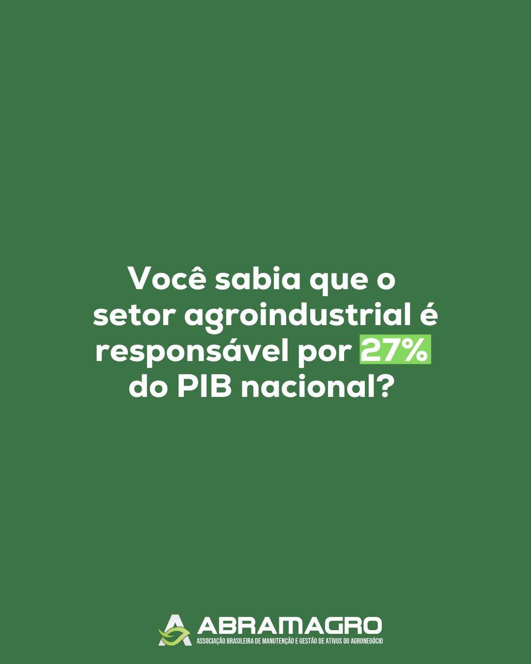 Você está visualizando atualmente O agronegócio brasileiro é responsável por mais de 27% do PIB brasileiro.