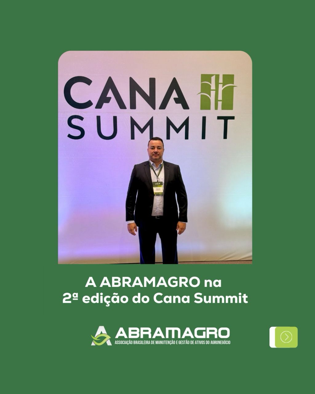 Você está visualizando atualmente A  ABRAMAGRO na 2ª edição do Cana Summit